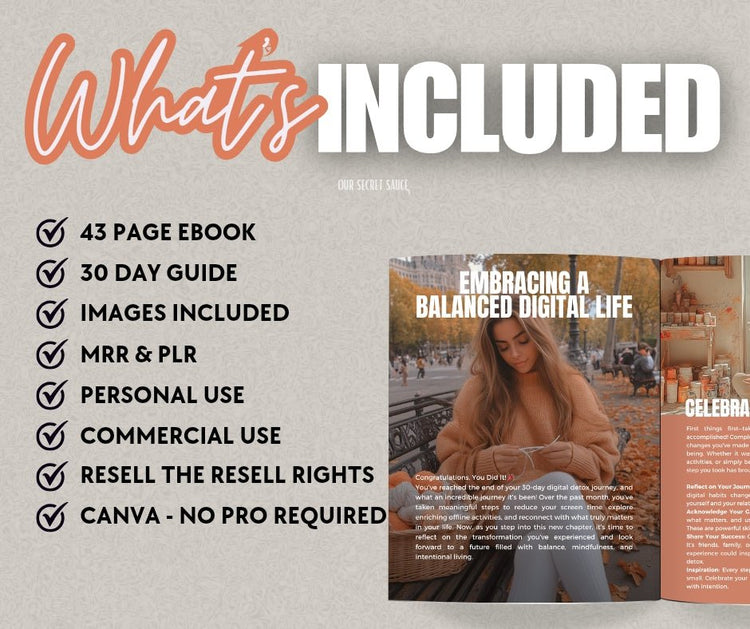 30 Day Digital Detox Guide - Her Digital Bloom