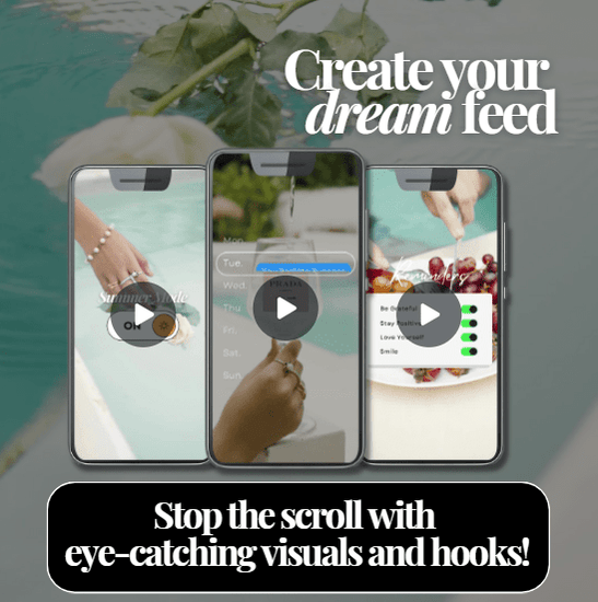 Glam Girl Faceless Videos & Reels with Hooks | Elevate Your Brand with Glamorous Content - Her Digital Bloom