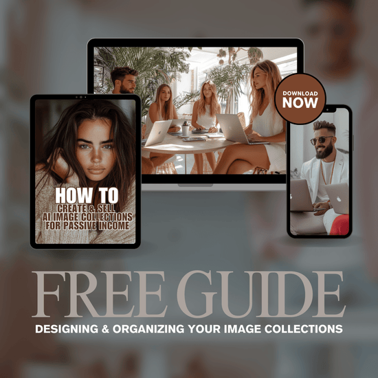 How to Create and Sell AI Image Collections for Passive Income - Her Digital Bloom