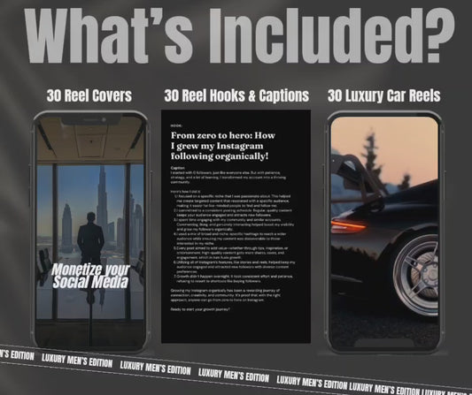 Men's Luxury Reels Bundle | Vol. 1