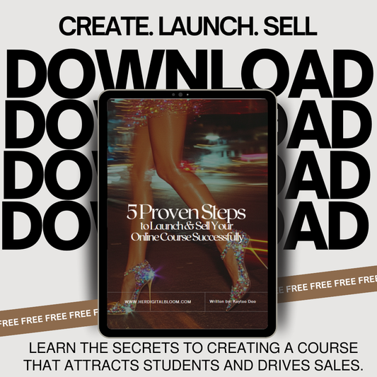 5 Proven Steps to Launch and Sell Your Online Course Successfully