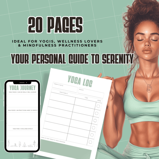 Yoga Planner | Balance Mind, Body, & Soul - Her Digital Bloom